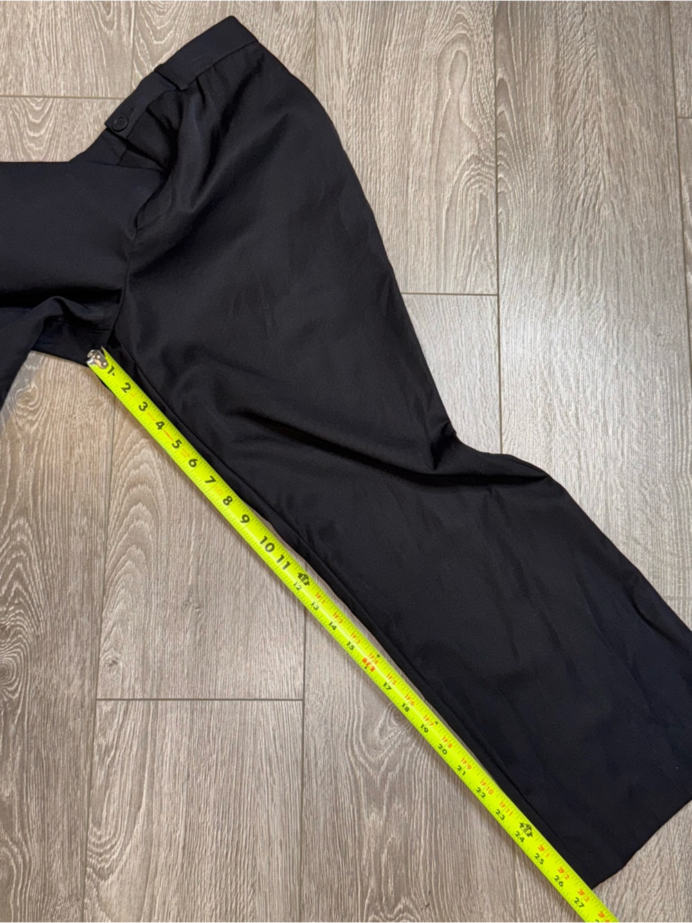 Balenciaga 100% Wool Size M Womens Wide-Leg Trousers Quiet Luxury Relaxed Fit - Picture 6 of 16